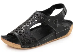 Best Gemini, sommerliche Damen-Sandalen, Weite G, aus Leder Damen Sandalen