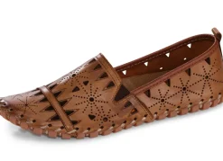 New Gemini, sommerliche Damen-Slipper, Weite G, mit herausnehmbarem Fußbett Damen Slipper