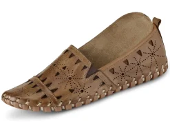 New Gemini, sommerliche Damen-Slipper, Weite G, mit herausnehmbarem Fußbett Damen Slipper