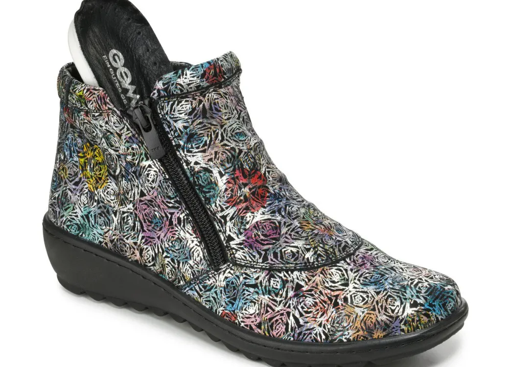 Outlet Gemini Stiefelette aus Rind-Nappaleder Damen Stiefel & Stiefeletten