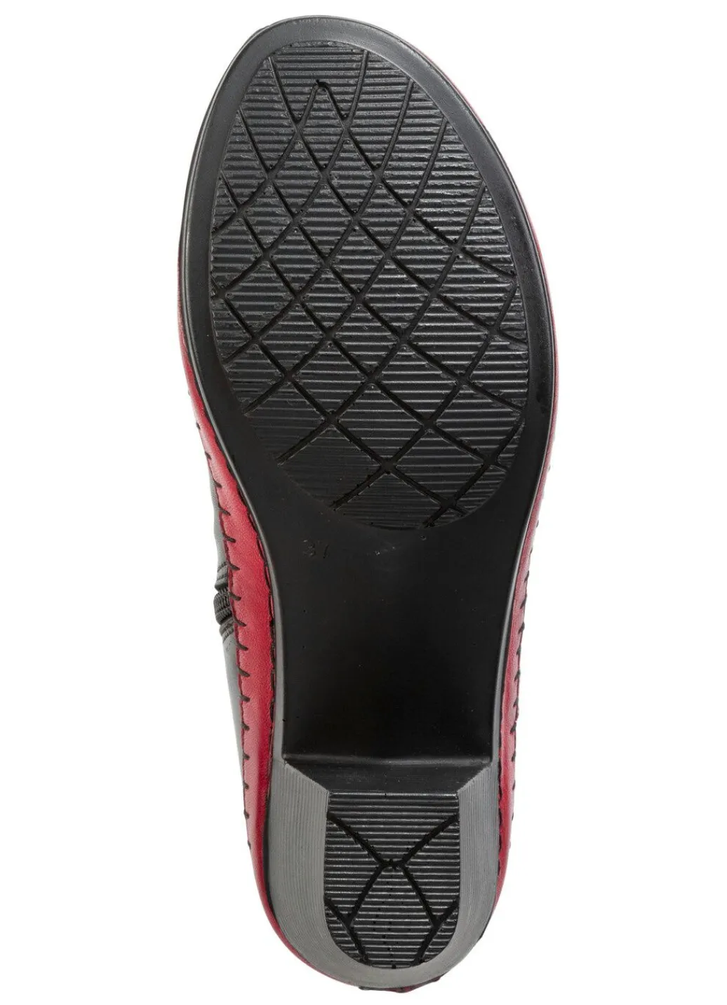 Discount Gemini Stiefelette aus Rind-Nappaleder mit Kontraststreifen Damen Stiefel & Stiefeletten