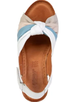 Outlet Gemini, trendige Damen-Sandaletten, Weite G, mit verstellbarer Klettspange Damen Sandalen