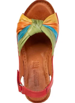 Discount Gemini, trendige Damen-Sandaletten, Weite G, mit verstellbarer Klettspange Damen Sandalen