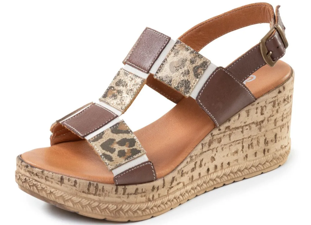 Clearance Gemini, trendige Damen-Sandaletten, Weite G, aus Leder Damen Sandalen