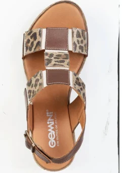 Clearance Gemini, trendige Damen-Sandaletten, Weite G, aus Leder Damen Sandalen