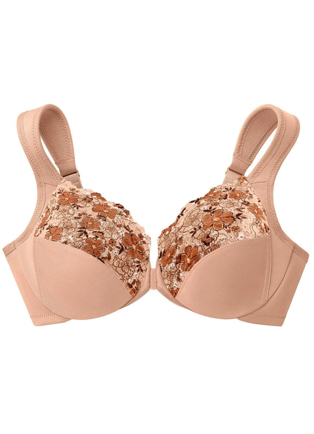 Discount Glamorise Bügel-BH mit Vorderverschluss Damen Vorderverschluss-Bh|Bh Mit Spitze