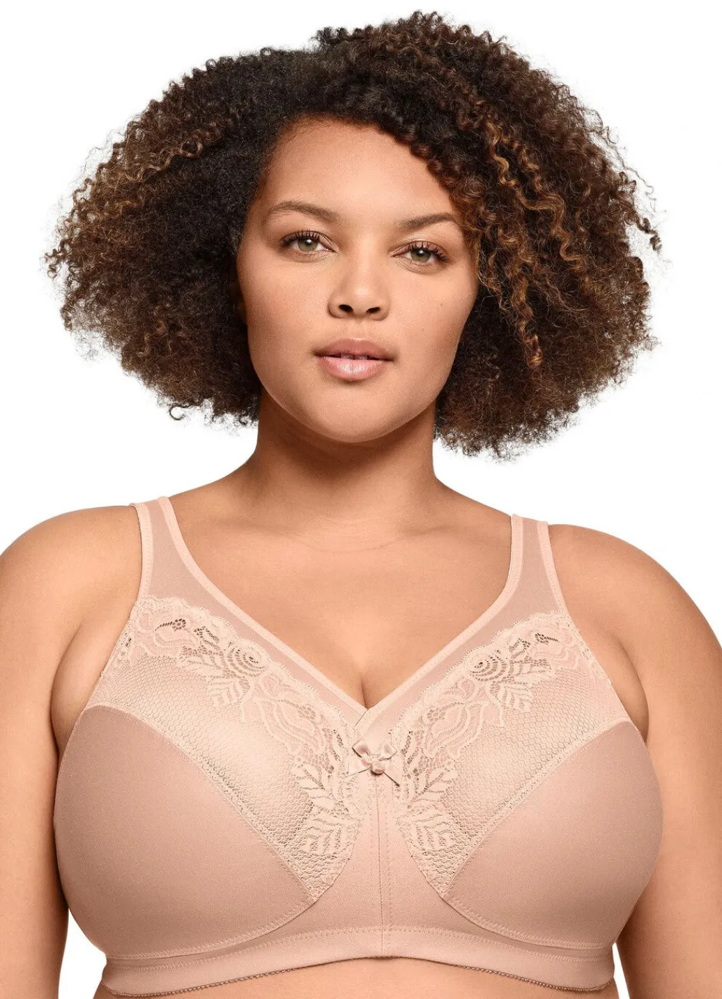 Outlet Glamorise Minimizer-BH mit elastischer Spitze Damen Minimizer-Bh|Bh Ohne Bügel