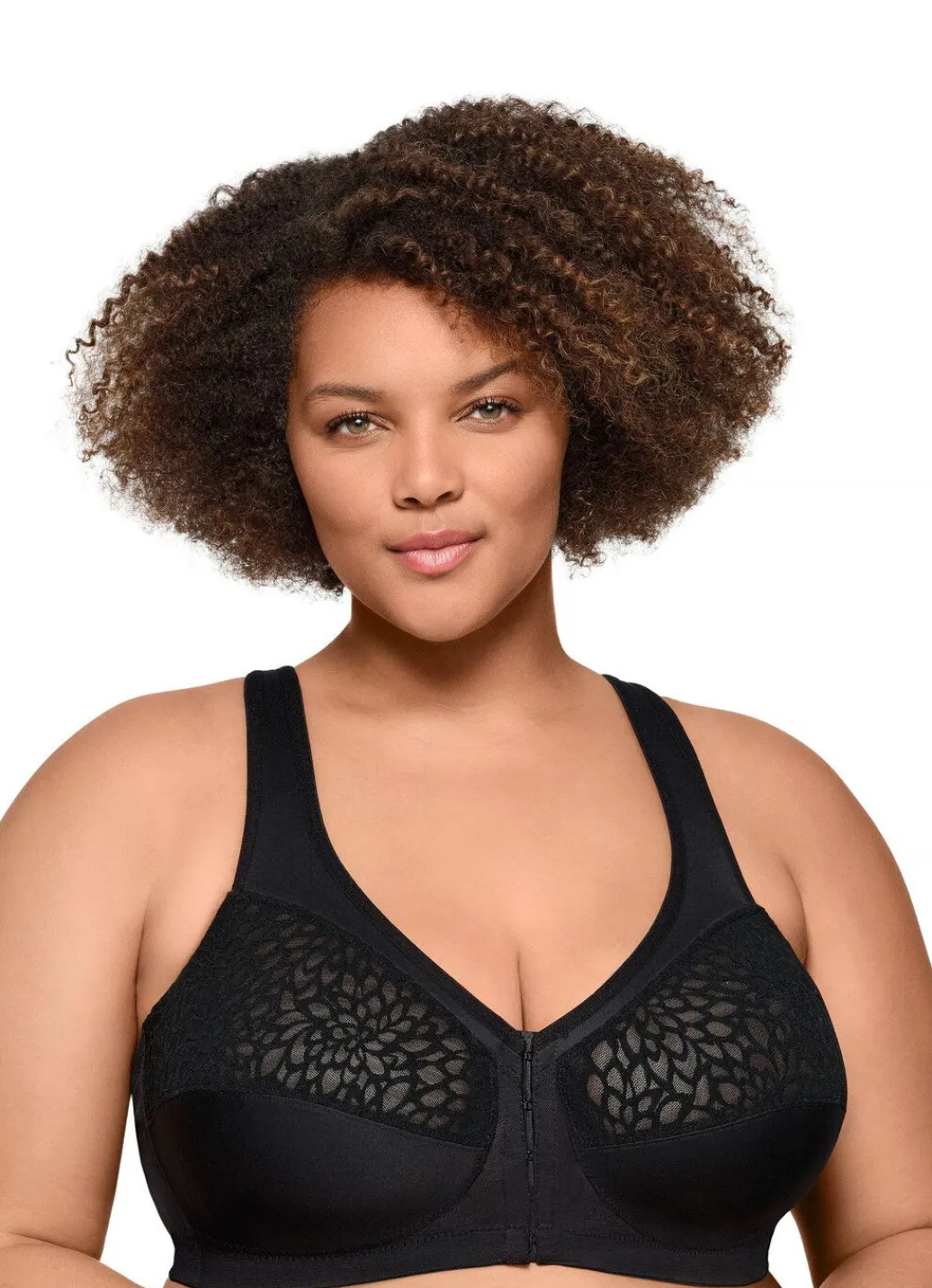 Online Glamorise Stütz-BH mit praktischem Vorderverschluss Damen Vorderverschluss-Bh|Bh Ohne Bügel