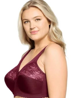 Hot Glamorise Stütz-BH mit Spitze Damen Bh Ohne Bügel|Bh Mit Spitze