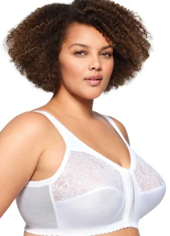 Glamorise Stütz-BH mit Vorderverschluss Damen Vorderverschluss-Bh|Bh Ohne Bügel