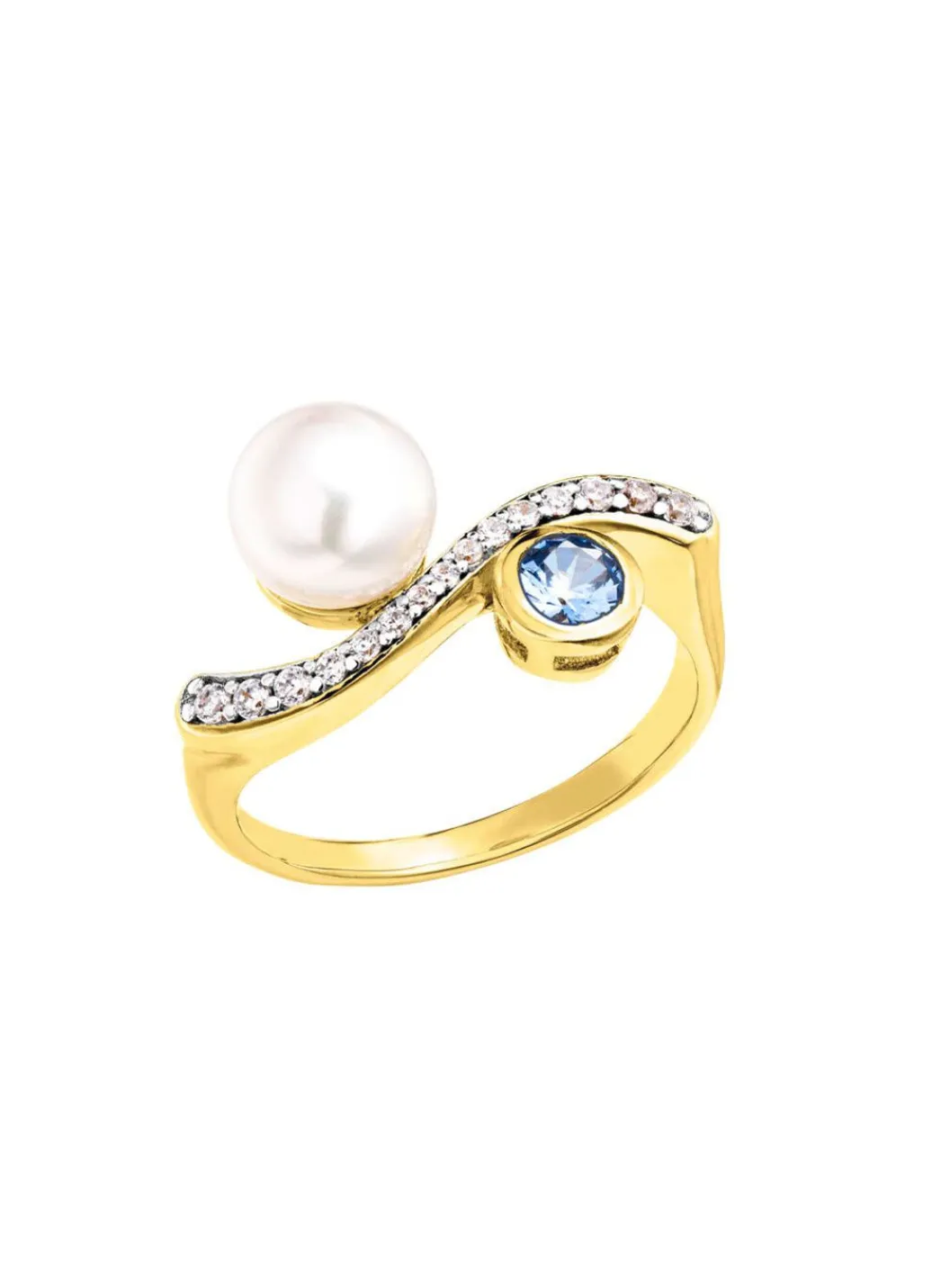 Best Glanzvolle Raffinesse – Vergoldeter Damenring Damen Ringe