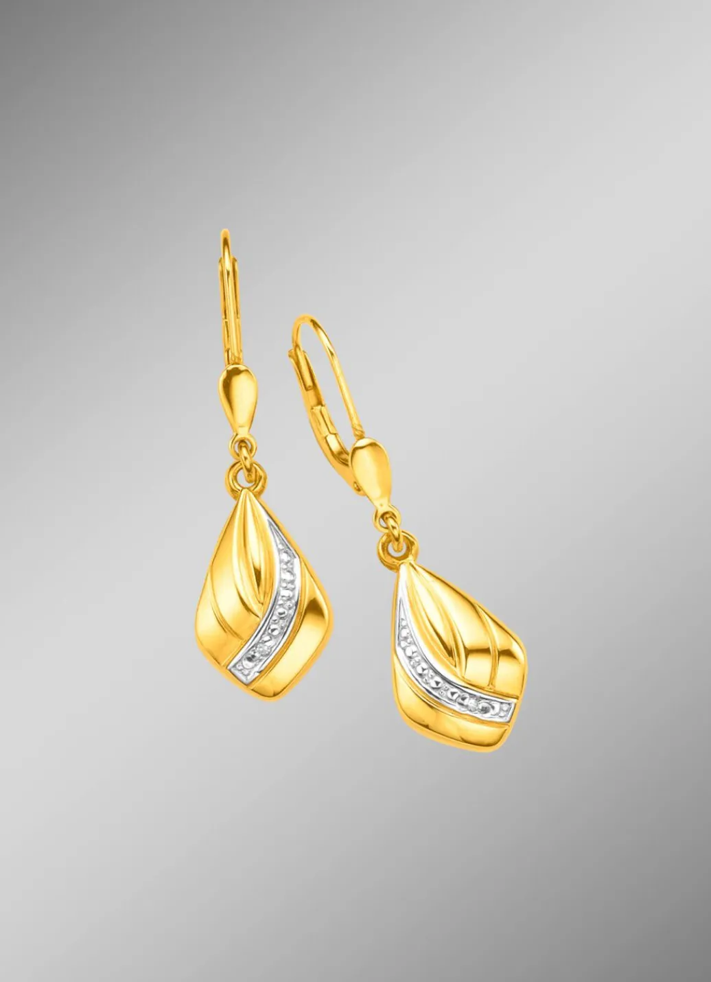 Discount Glänzende Ohrringe mit Diamant Damen Ohrschmuck