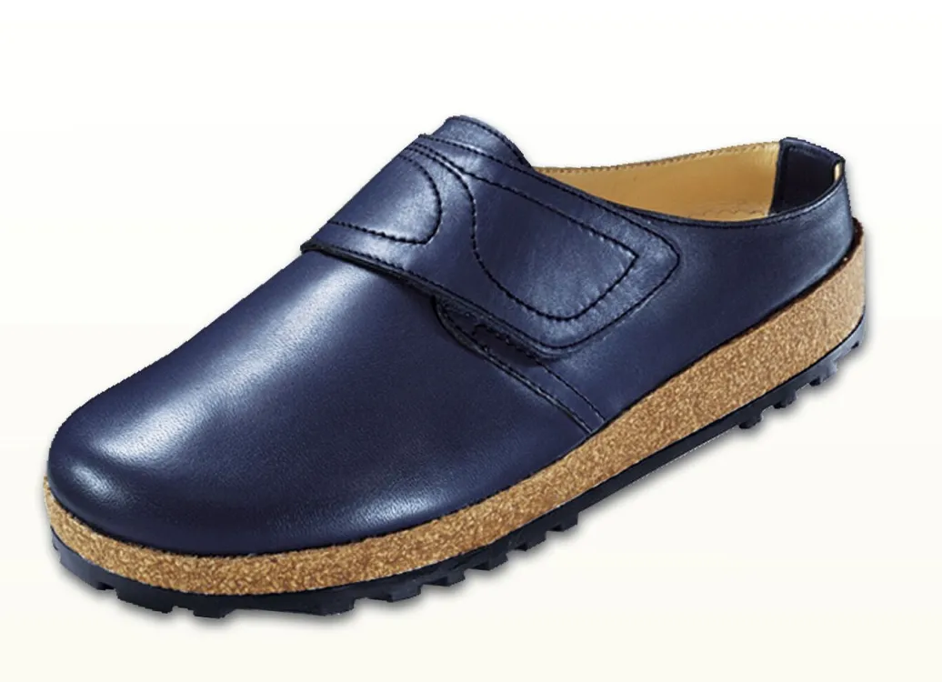 New Haflinger-Lederclog aus weichem Rindleder Damen Sneaker & Sportschuhe|Clogs