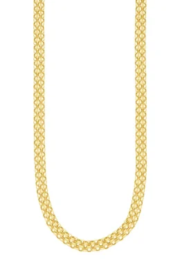 New Halskette aus Gold Damen Halsketten