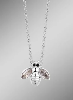 Clearance Halskette Biene mit Swarovski®-Kristallen Damen Modeschmuck|Halsketten