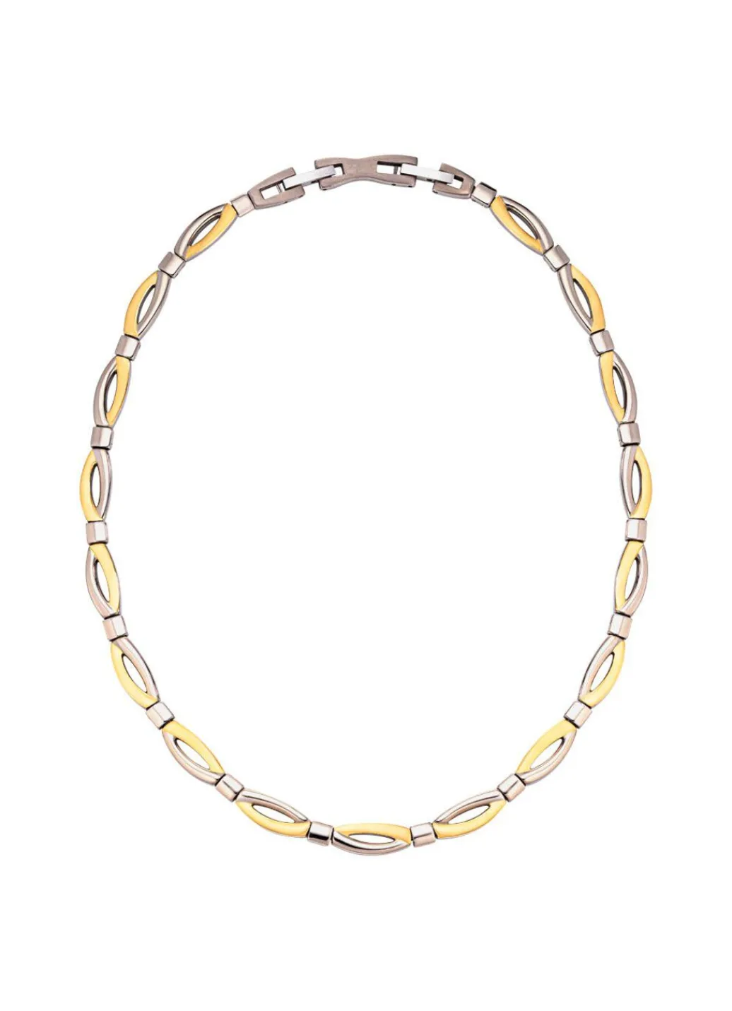 Online Halskette in Bicolor aus Titan Damen Modeschmuck|Halsketten