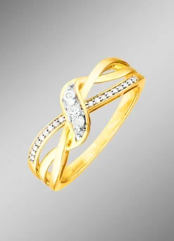 Sale Hübscher Damenring mit 21 Diamanten Damen Ringe