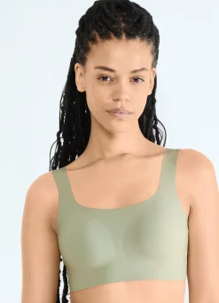 Herrlich bequemes Sloggi ZERO Feel 2.0-Bustier Damen T-Shirt-Bh|Bh Ohne Bügel