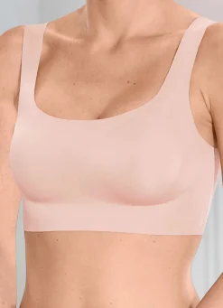 Best Herrlich bequemes Sloggi ZERO Feel 2.0-Bustier Damen T-Shirt-Bh|Bh Ohne Bügel
