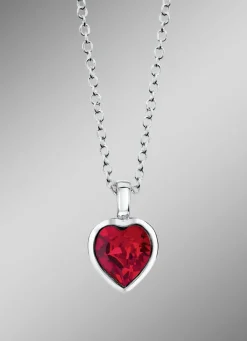 Clearance Herz-Anhänger mit Swarovski®-Kristall und Kette Damen Modeschmuck|Anhänger