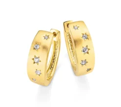 Outlet Hinreißendes Paar Creolen Damen Ohrschmuck