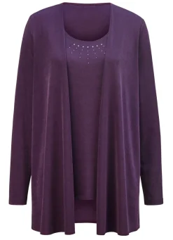 Sale Hinreißendes Twin-Set Damen Langarm