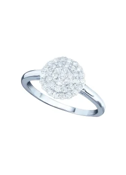 Hochwertig ausgefasster Damenring mit Brillanten Damen Ringe