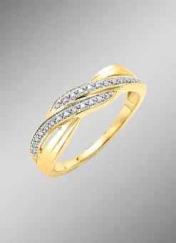 Clearance Hochwertiger Damenring mit 26 Diamanten Damen Ringe
