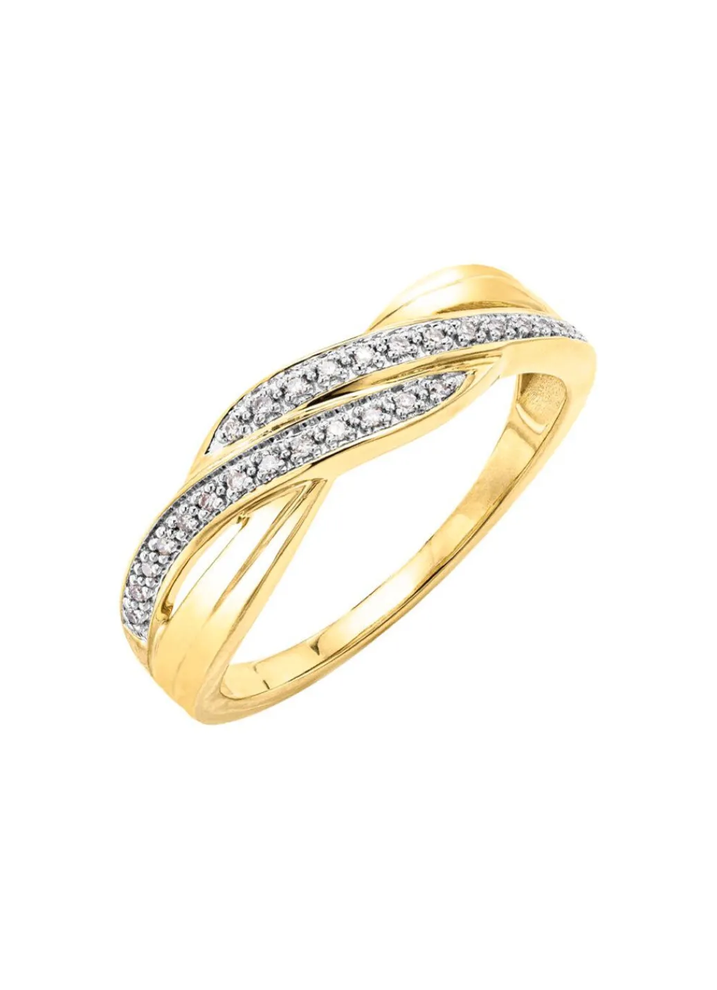 Clearance Hochwertiger Damenring mit 26 Diamanten Damen Ringe
