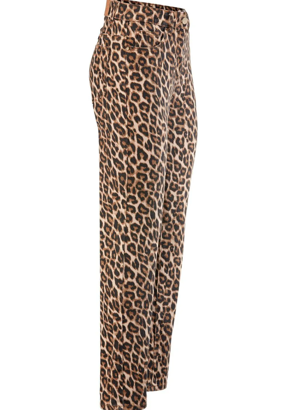 Damen Mona Lange Hosen<Hose in angesagter Leo-Dessinierung