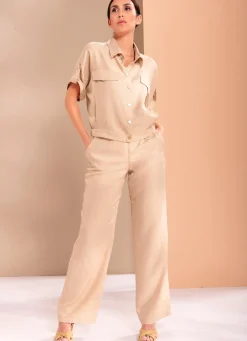 Damen Mona Schlupfhosen|Lange Hosen<Hose in ausgestellter Form