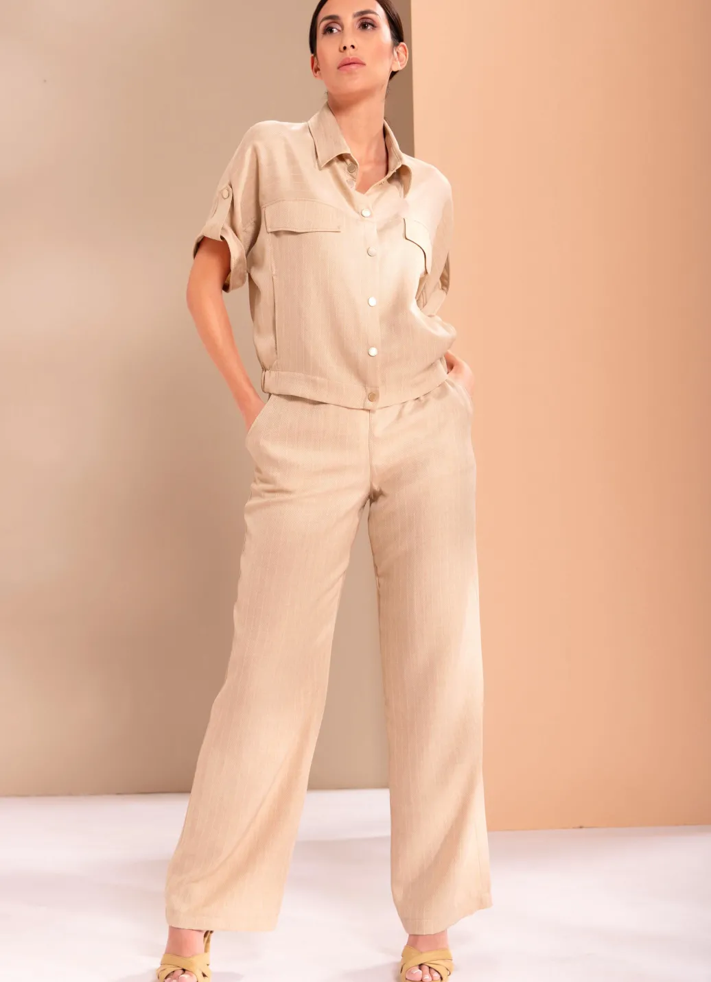 Damen Mona Schlupfhosen|Lange Hosen<Hose in ausgestellter Form