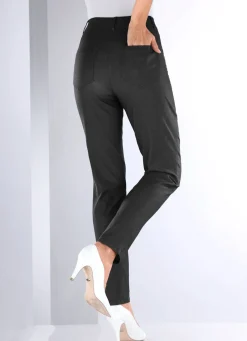 Damen Mona Schlupfhosen|Lange Hosen<Hose in Denim-Optik