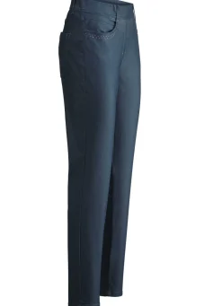 Damen Mona Schlupfhosen|Lange Hosen<Hose in Denim-Optik