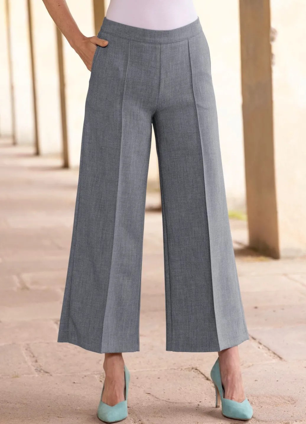 Damen Mona Schlupfhosen<Hose in modischer Länge