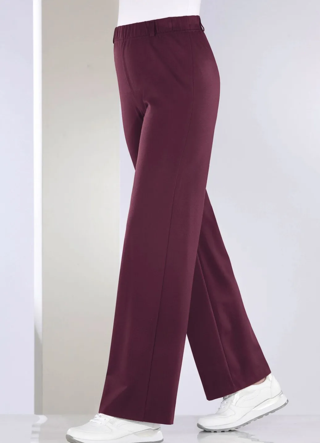 Damen Mona Schlupfhosen|Lange Hosen<Hose in modischer Palazzo-Form