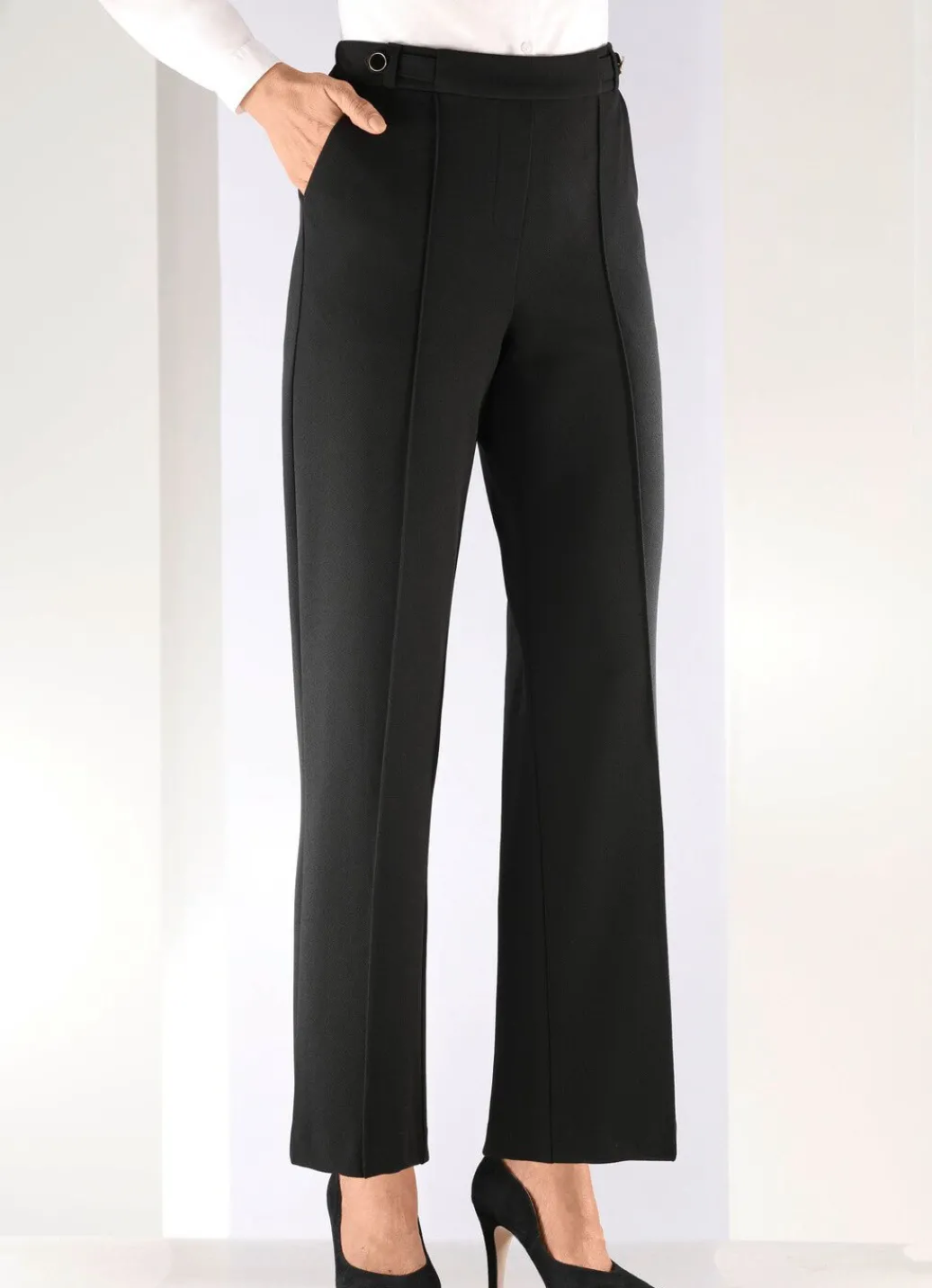 Damen Mona Schlupfhosen|Lange Hosen<Hose in modischer Weite