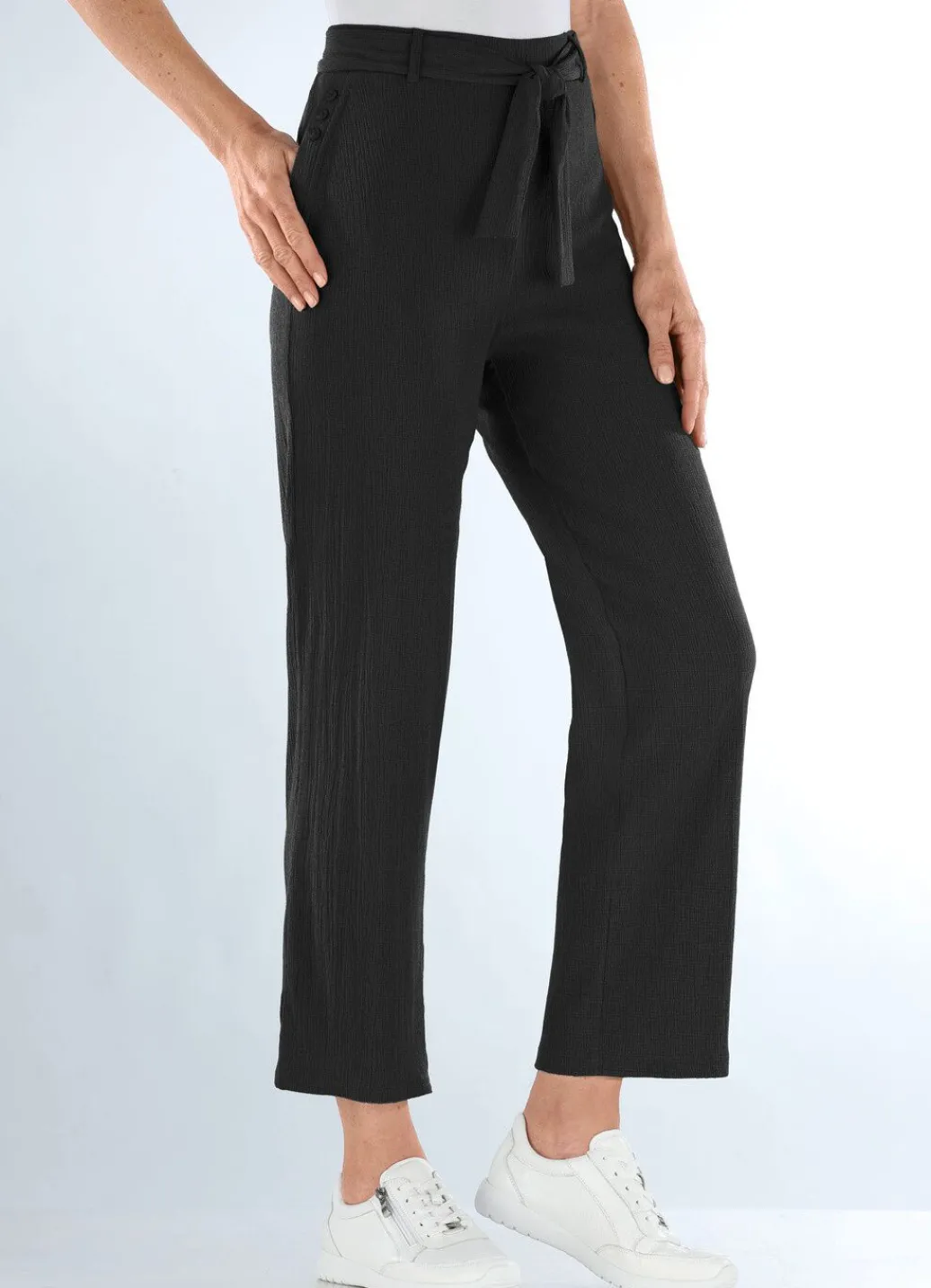 Damen Mona Schlupfhosen<Hose mit abnehmbarem Bindeband