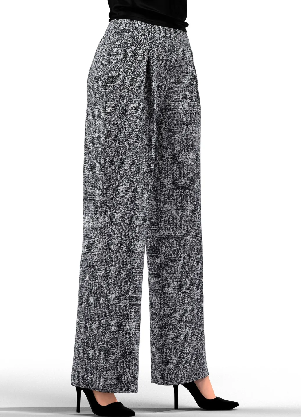 Damen Mona Schlupfhosen|Lange Hosen<Hose mit aktueller Beinweite