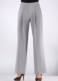 Damen Mona Schlupfhosen<Hose mit Bundfalten in modischer Weite