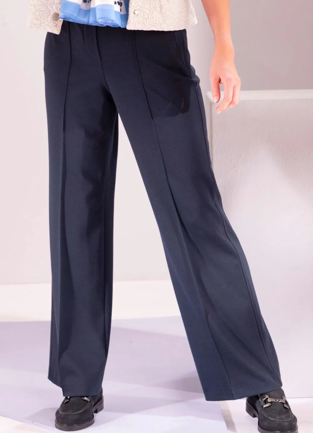 Damen Mona Schlupfhosen|Lange Hosen<Hose mit Dehnbund