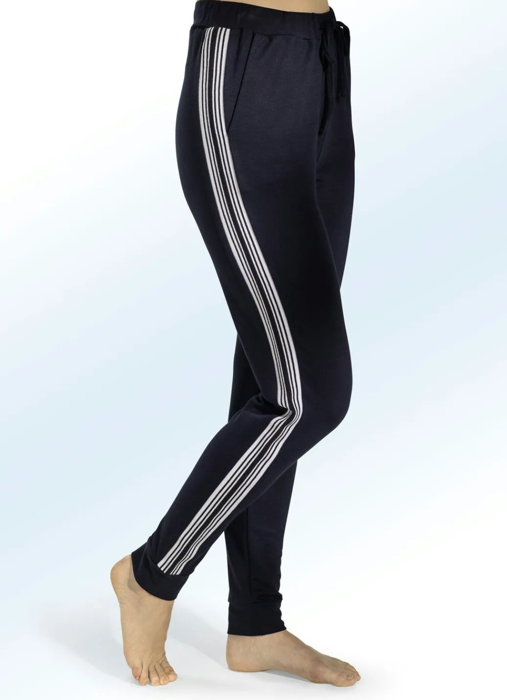 Damen Mona Freizeithosen<Hose mit Dehnbund rundum