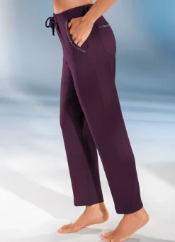 Damen Mona Freizeithosen<Hose mit dekorativer Nietenzier