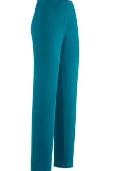 Damen Mona Schlupfhosen|Lange Hosen<Hose mit edlem Glanz
