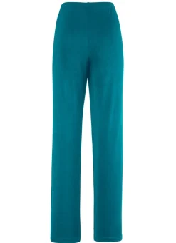 Damen Mona Schlupfhosen|Lange Hosen<Hose mit edlem Glanz