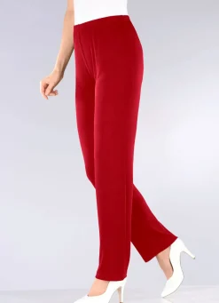 Damen Mona Schlupfhosen|Lange Hosen<Hose mit edlem Glanz in Extra-Kurzgrößen