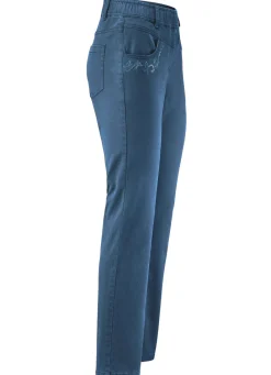 Damen Mona Schlupfhosen|Lange Hosen<Hose mit funkelnden Glitzersteinchen