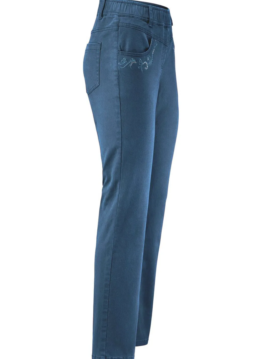 Damen Mona Schlupfhosen|Lange Hosen<Hose mit funkelnden Glitzersteinchen