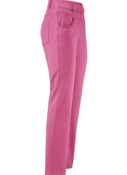 Damen Mona Schlupfhosen|Lange Hosen<Hose mit funkelnden Glitzersteinchen