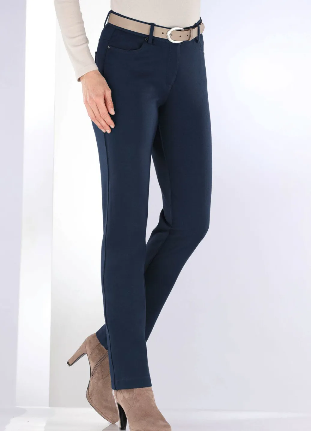 Damen Mona Lange Hosen<Hose mit sportivem Chic